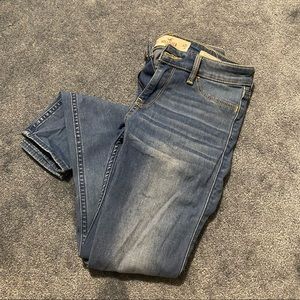 Hollister 25 low rise jean leggings light washed